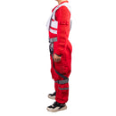 【New Arrival】Xcoser Star Wars Poe Dameron Upgrade Costume Cosplay Red Jumpsuit Suit Unisex Halloween Cosplay Outfit (Pre-order，＞30days）