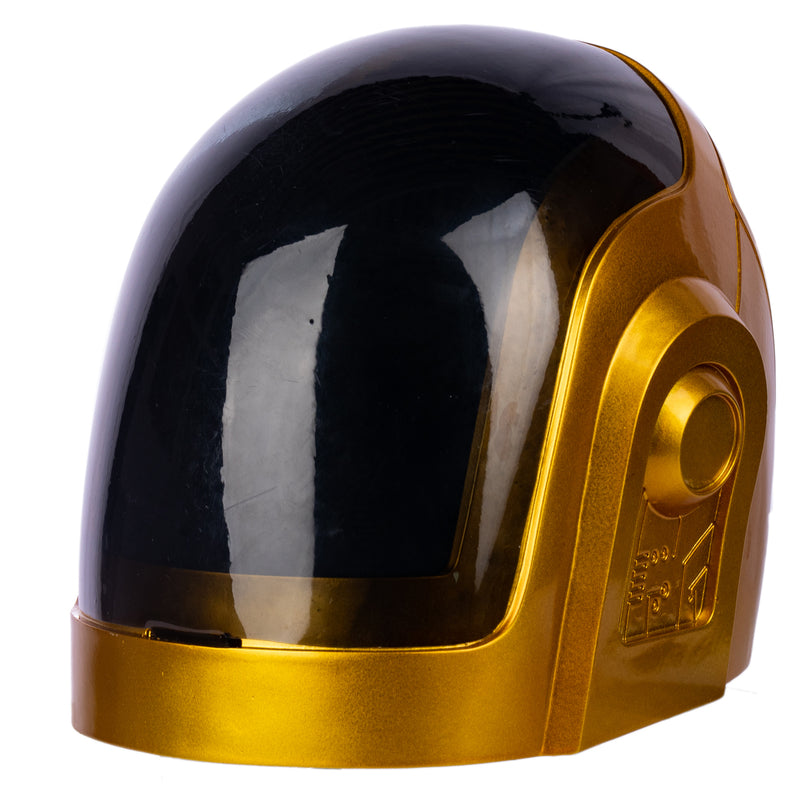 Xcoser Daft Punk Guy-Manuel  Full Head Helmet 1:1 Band Cosplay Mask Resin Props Golden Halloween