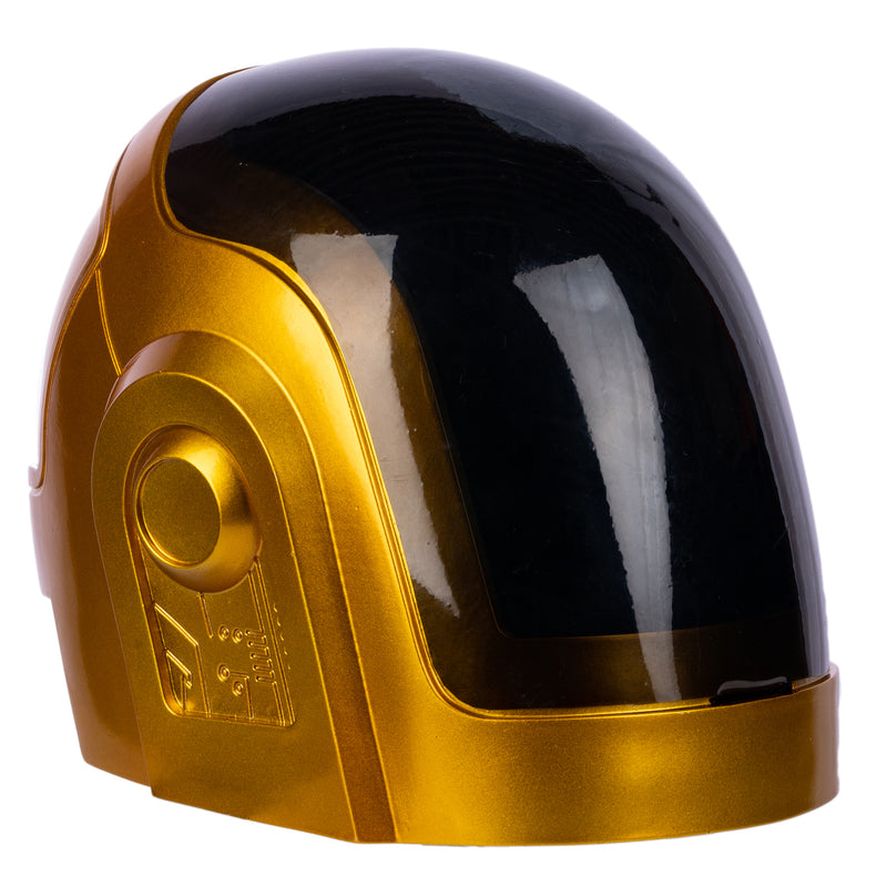 Xcoser Daft Punk Guy-Manuel  Full Head Helmet 1:1 Band Cosplay Mask Resin Props Golden Halloween