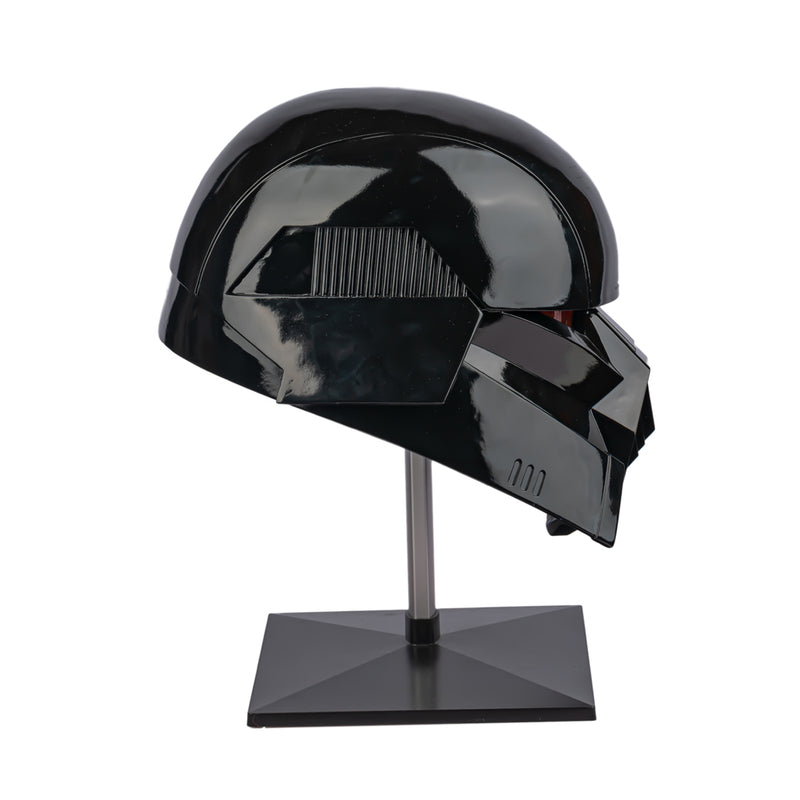 Xcoser Star Wars Black Soldier Mandalorian Series Helmet Halloween Mask Costume Collectible Props Accessories