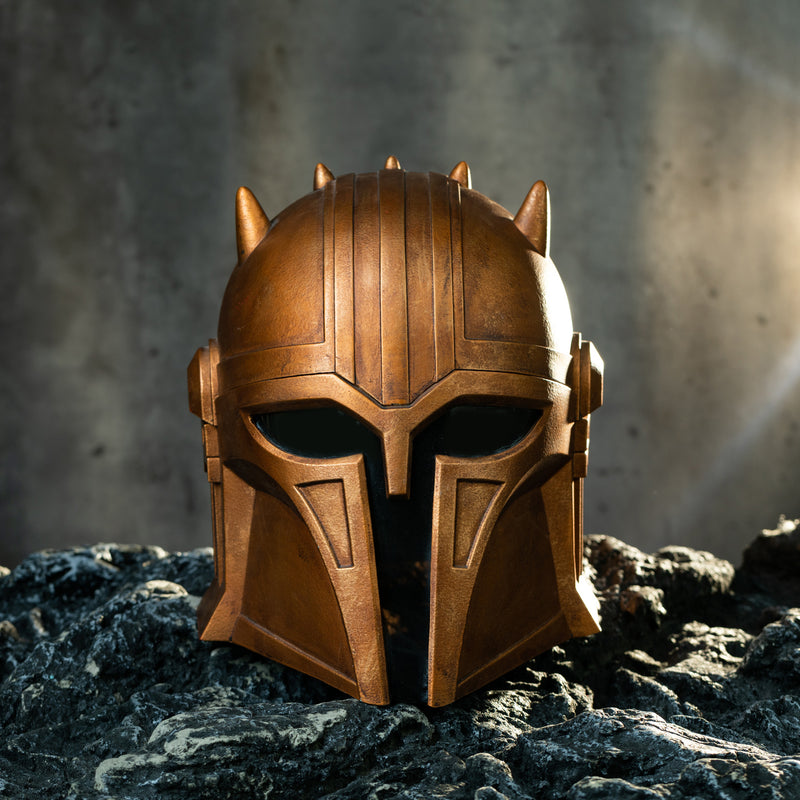 Xcoser Star Wars The Mandalorian Blacksmith Armorer Helmet Resin Adult Halloween Cosplay Helmet