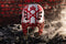 【New Arrival】Xcoser Rock Band Sleep Vesselposting Mask Pauldron Shoulder Armors Cosplay Four Piece Set Cosplay Prop Adjustable