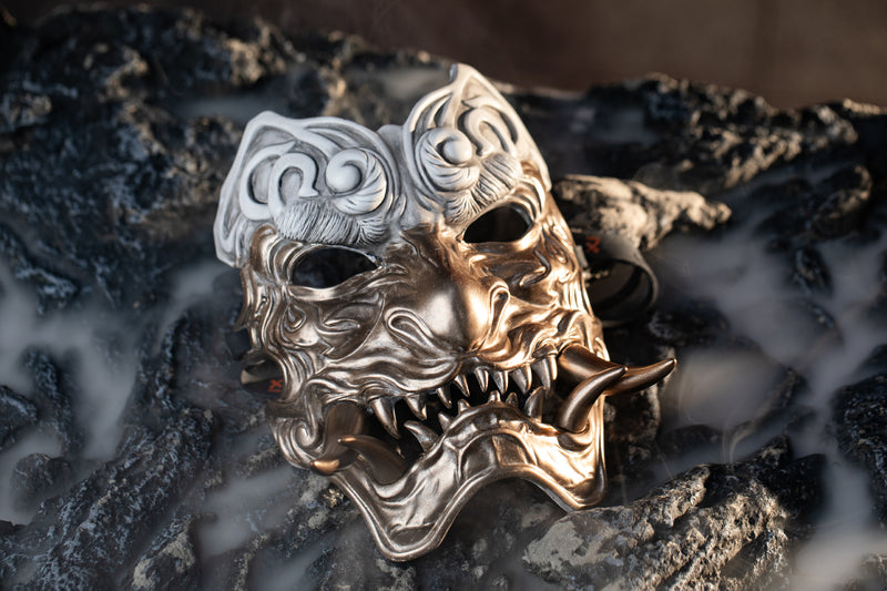 Xcoser Game Black Myth Wukong Nuo Mask Cosplay Rrop Resin Replica Adjustable
