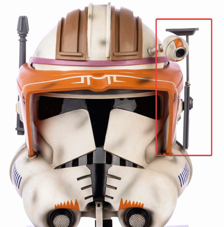 Xcoser Star Wars Commander Cody Helmet Resin Deluxe Replica Cosplay Props Halloween