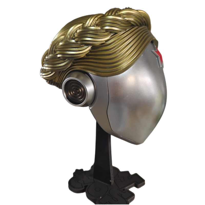 【New Arrival】Xcoser 1:1 Game Atomic Heart Twin Robot Dancers Helmet Fancy Cosplay（Pre-order，＞30days）