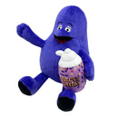 Xcoser Grimace Purple Plush Cartoon Stuffed Eggplant Cup Dolls Toys Kids Birthday Gifts