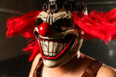 【New Arrival】Xcoser Twisted Metal Sweet Tooth Mask Resin Upgraded Cosplay Killer Clown Mask for Role Play