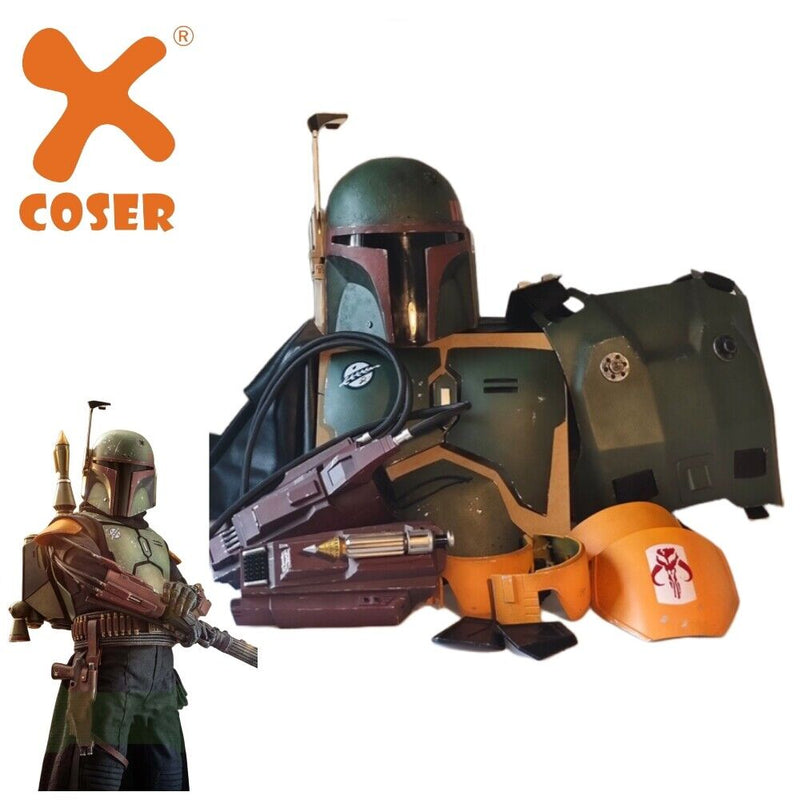 【New Arrival】Xcoser Star Wars The Book of Boba Fett Boba Fett Armors Helmet Set Cosplay Props