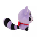 Xcoser 2024 Game Indigo Park Raccoon Plush Doll Toys Soft Stuffed Kids Fans Gift