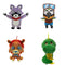 【Special deal，Minimum delivery of two】Xcoser 2024 Game Indigo Park Raccoon Plush Doll Toys Soft Stuffed Kids Fans Gift