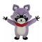【Special deal，Minimum delivery of two】Xcoser 2024 Game Indigo Park Raccoon Plush Doll Toys Soft Stuffed Kids Fans Gift