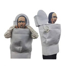 【New Arrival】Xcoser Skibidi Toiletman Kids/Adults Funny Toilet Man Cosplay Costume
