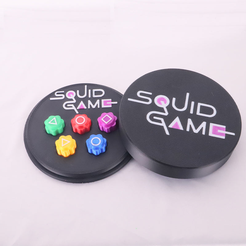 【New Arrival】2025 Squid Game Gonggi Korean Game 5PCS Gong-gi Jacks Korean Stone Game Boxed