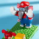 【New Arrival】Xcoser Super Mario Bros Elephant Mario Decors Action Figure Phone Stand Holder