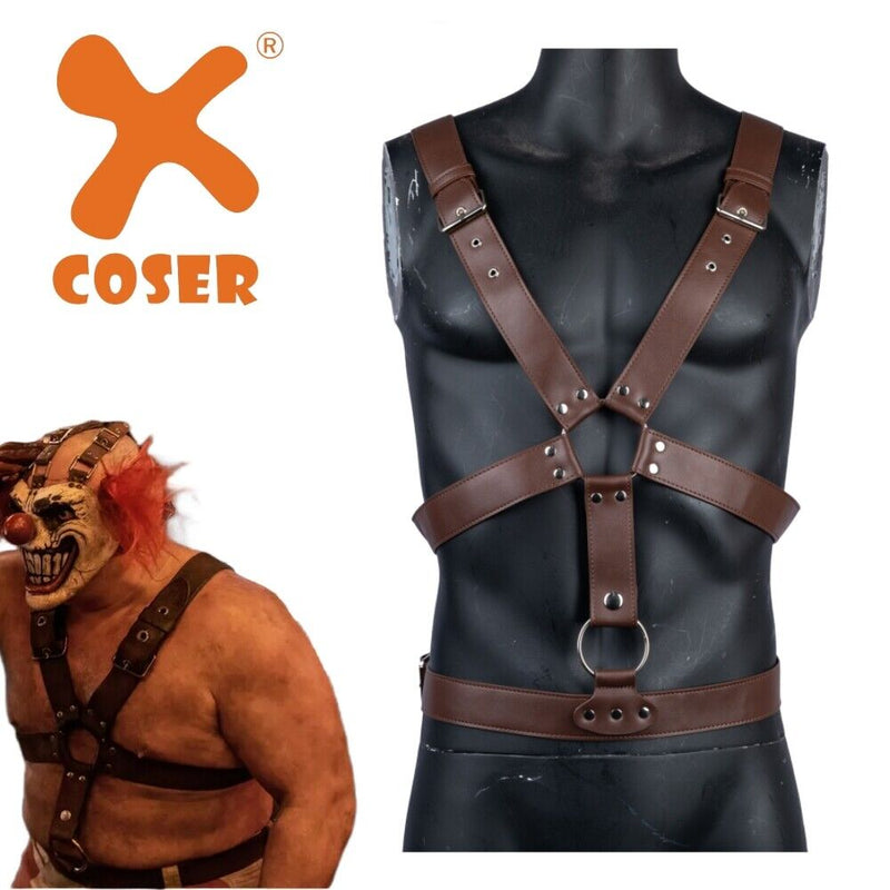 【New Arrival】Xcoser Twisted Metal Sweet Tooth Clown Cosplay Belt Props Costume Accessories