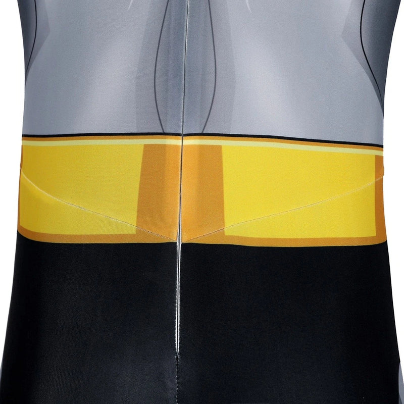 Xcoser Batman Cosplay Costume Bodysuit & Cloak Set Batman TV Series 2004 - 2008