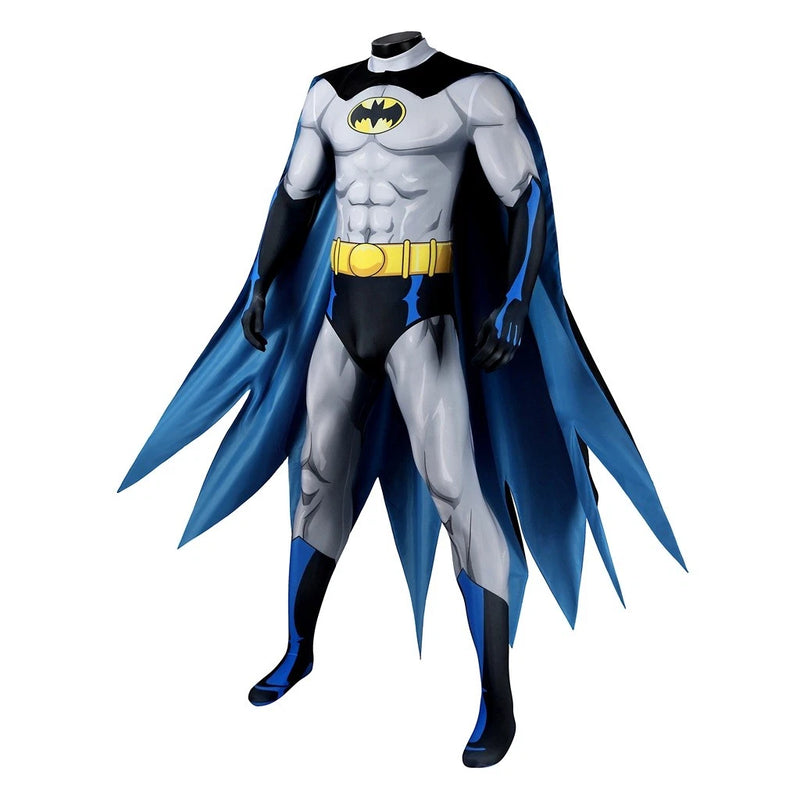 Xcoser Batman Cosplay Costume Bodysuit & Cloak Set Batman TV Series 2004 - 2008