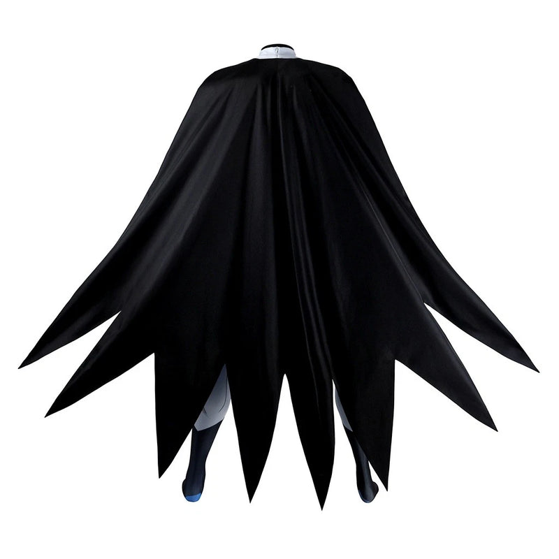 Xcoser Batman Cosplay Costume Bodysuit & Cloak Set Batman TV Series 2004 - 2008