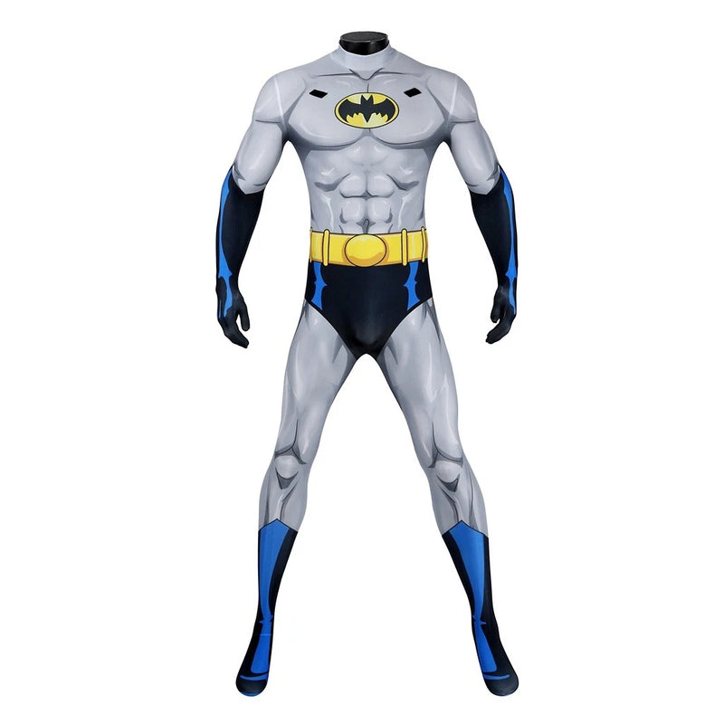 Xcoser Batman Cosplay Costume Bodysuit & Cloak Set Batman TV Series 2004 - 2008