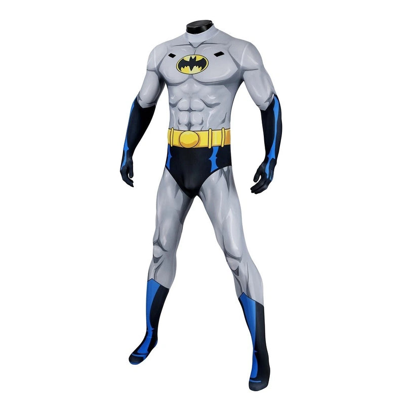 Xcoser Batman Cosplay Costume Bodysuit & Cloak Set Batman TV Series 2004 - 2008