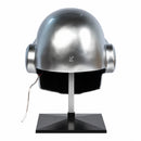 Daft Punk Helmet - Thomas Bangalter Matte Silver Light Mask - Band Props Replicas
