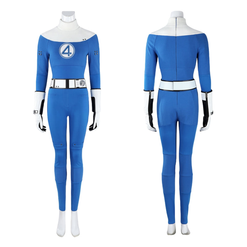 【New Arrival】Xcoser The Fantastic Four: First Steps Invisible Woman Susan Storm Cosplay Bodysuit Full Set