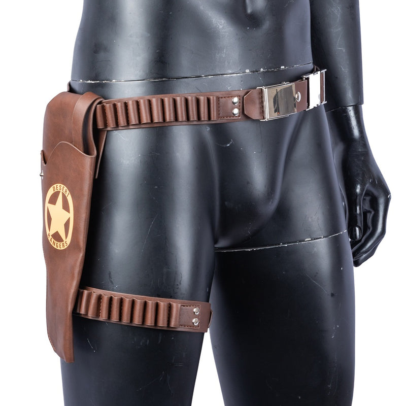 Xcoser Game Fallout Vegas Belt Holster Cosplay Props PU Leather