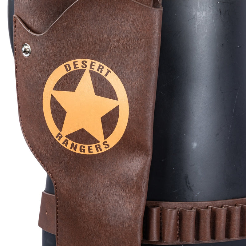 Xcoser Game Fallout Vegas Belt Holster Cosplay Props PU Leather
