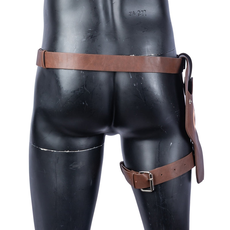 Xcoser Game Fallout Vegas Belt Holster Cosplay Props PU Leather