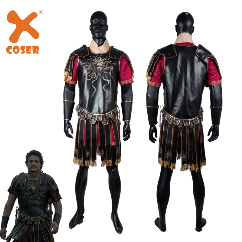 【New Arrival】Xcoser Gladiator 2 Marcus Acacius Cosplay Costume Outfits Full Set Mens Roleplay