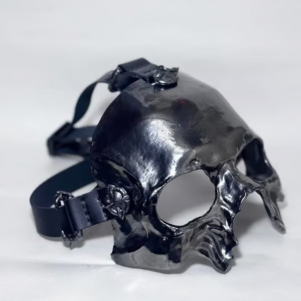 【New Arrival】Xcoser Skeleta Half Adjustable Mask Papa Emeritus V Cosplay Halloween
