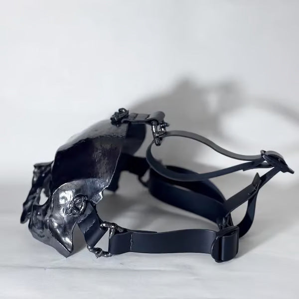 【New Arrival】Xcoser Skeleta Half Adjustable Mask Papa Emeritus V Cosplay Halloween