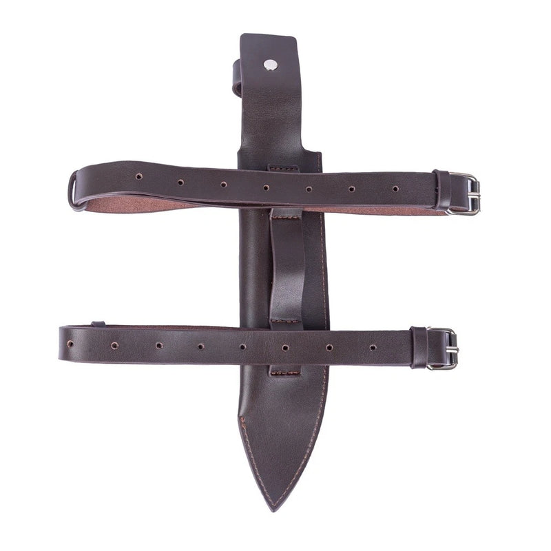 Xcoser Star Wars Mandalorian Vibroblade Knife Sheath Holder Pouch Straps Leather