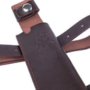 Xcoser Star Wars Mandalorian Vibroblade Knife Sheath Holder Pouch Straps Leather