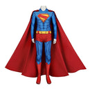 【New Arrival】Xcoser Superman Clark Kent Cosplay Bodysuit & Cloak Jumpsuit Costume Adults Kids