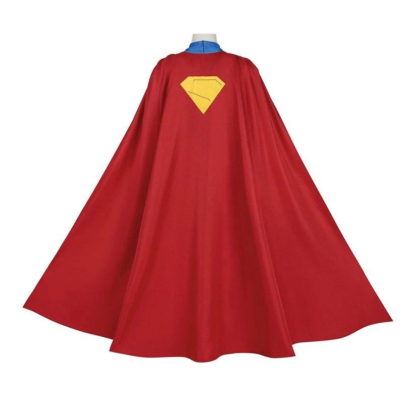 【New Arrival】Xcoser Superman Clark Kent Cosplay Bodysuit & Cloak Jumpsuit Costume Adults Kids