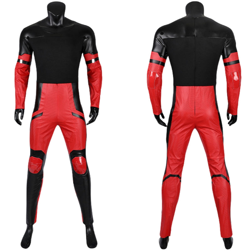 【New Arrival】Xcoser Deadpool3 Wade Wilson Bright Red Full Suit Cosplay Costume