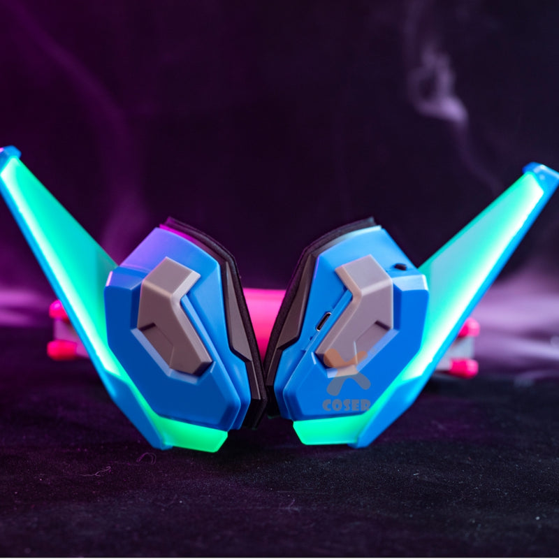 【New Arrival】Xcoser Overwatch2 D.Va Hana Song MEKA Cosplay Earphone - Official Licensed - TYPE-C Charge