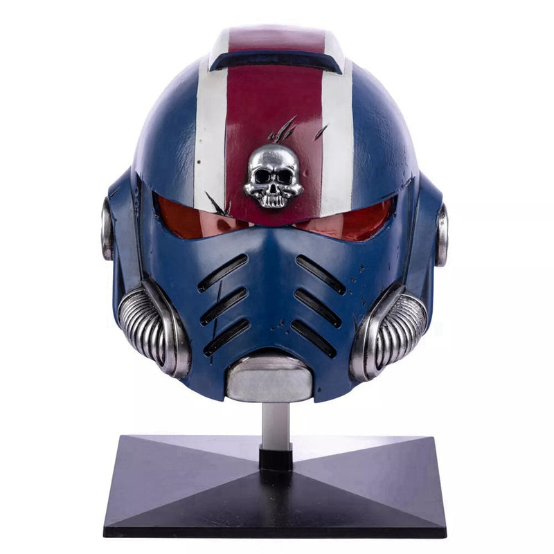 Xcoser Warhammer 40K Space Marine 2 Captain Titus Helmet Cosplay Props Replica