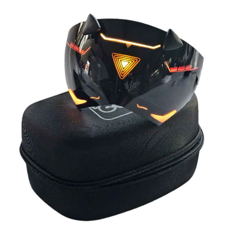【New Arrival】Xcoser Zenless Zone Zero Trigger Mask Cosplay LED Lights Change