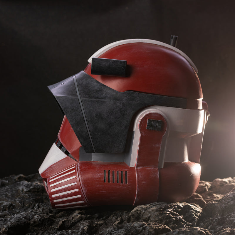 Xcoser Star Wars: The Clone Trooper Commander Helmet Capt.Rex Fox Thorn Cosplay Collectible Helmet
