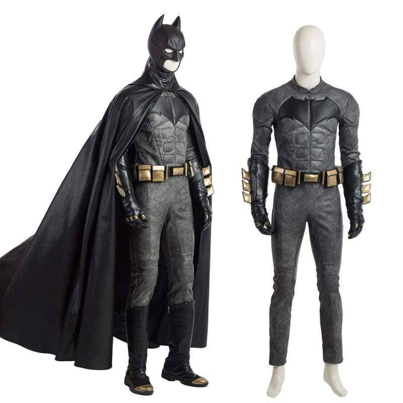 Xcoser Halloween Cosplay Justice League Batman Cosplay Costume CostumesS (full costume withou mask and boots)- Xcoser International Costume Ltd.