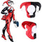 Xcoser Harley Quinn Classic Headwear Cosplay Accessories??Only For the United States??¡ìo? MaskBlack and Red-Only For USA- Xcoser International Costume Ltd.