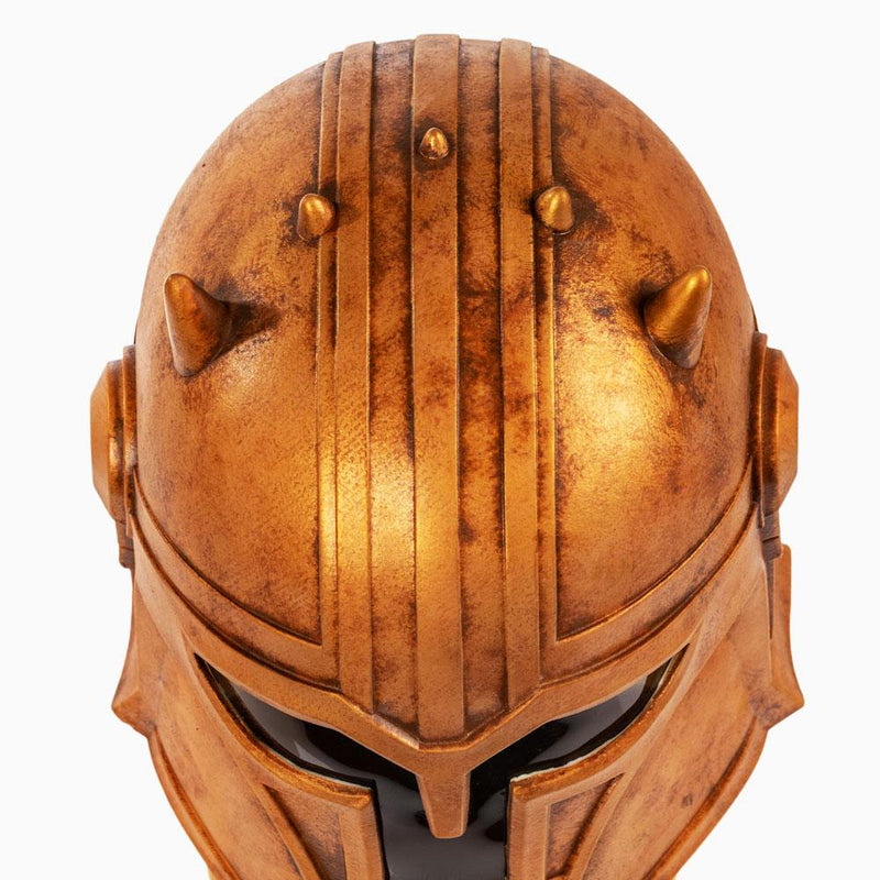 Xcoser Star Wars Mandalorian Blacksmith The Armorer Cosplay Helmet 1:1 Replica Resin/Latex HelmetLatex- Xcoser International Costume Ltd.